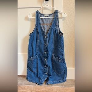 American Eagle Outfitters Light Blue Denim Dress